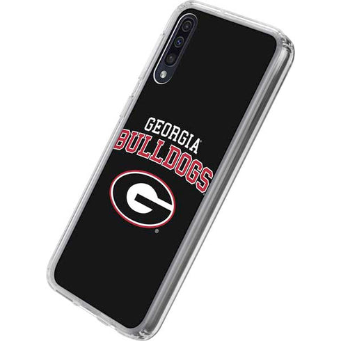 University of Georgia Bulldogs Galaxy A50 Clear Case